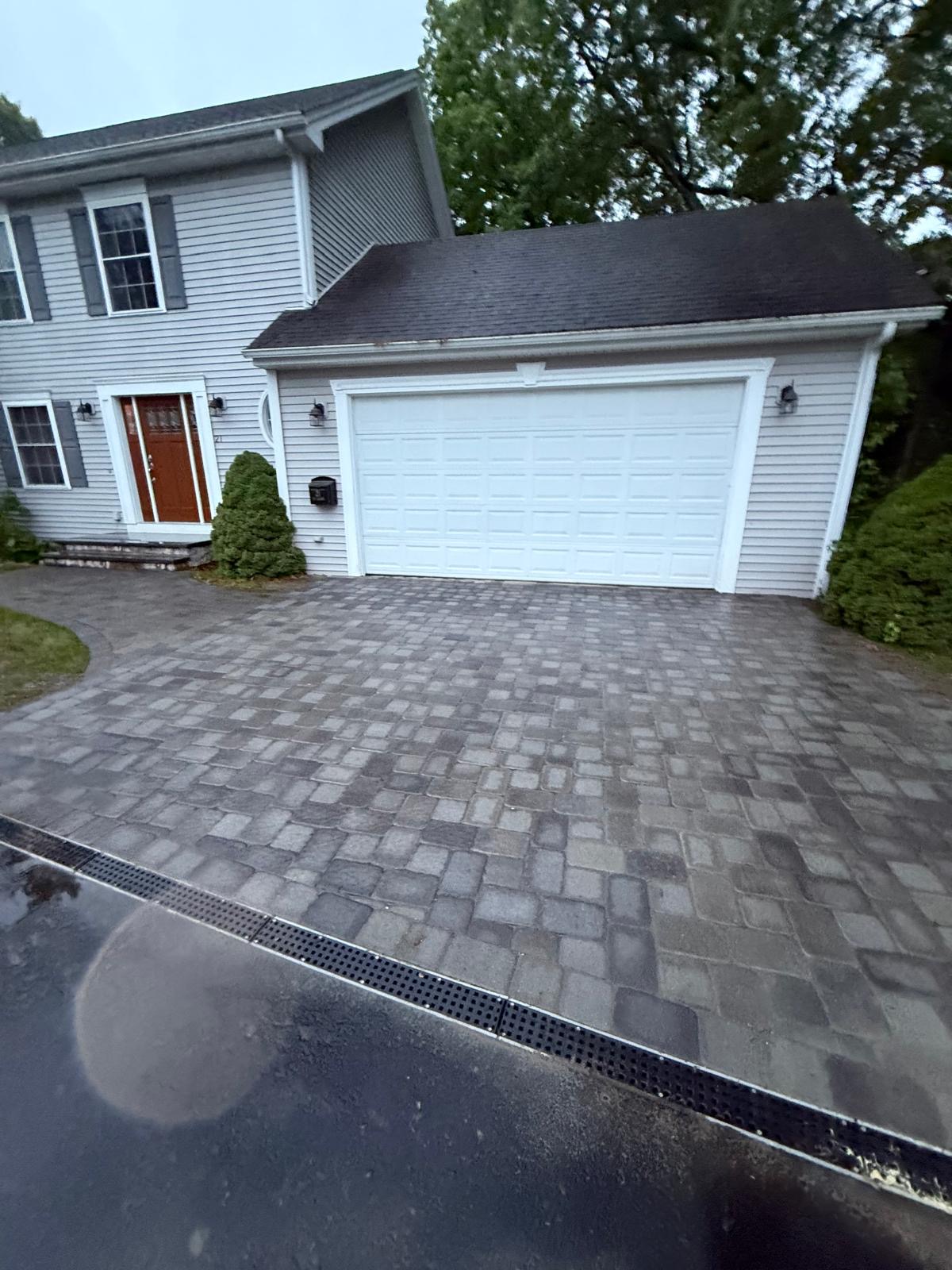 Asphalt to Premium Paver Driveway — After